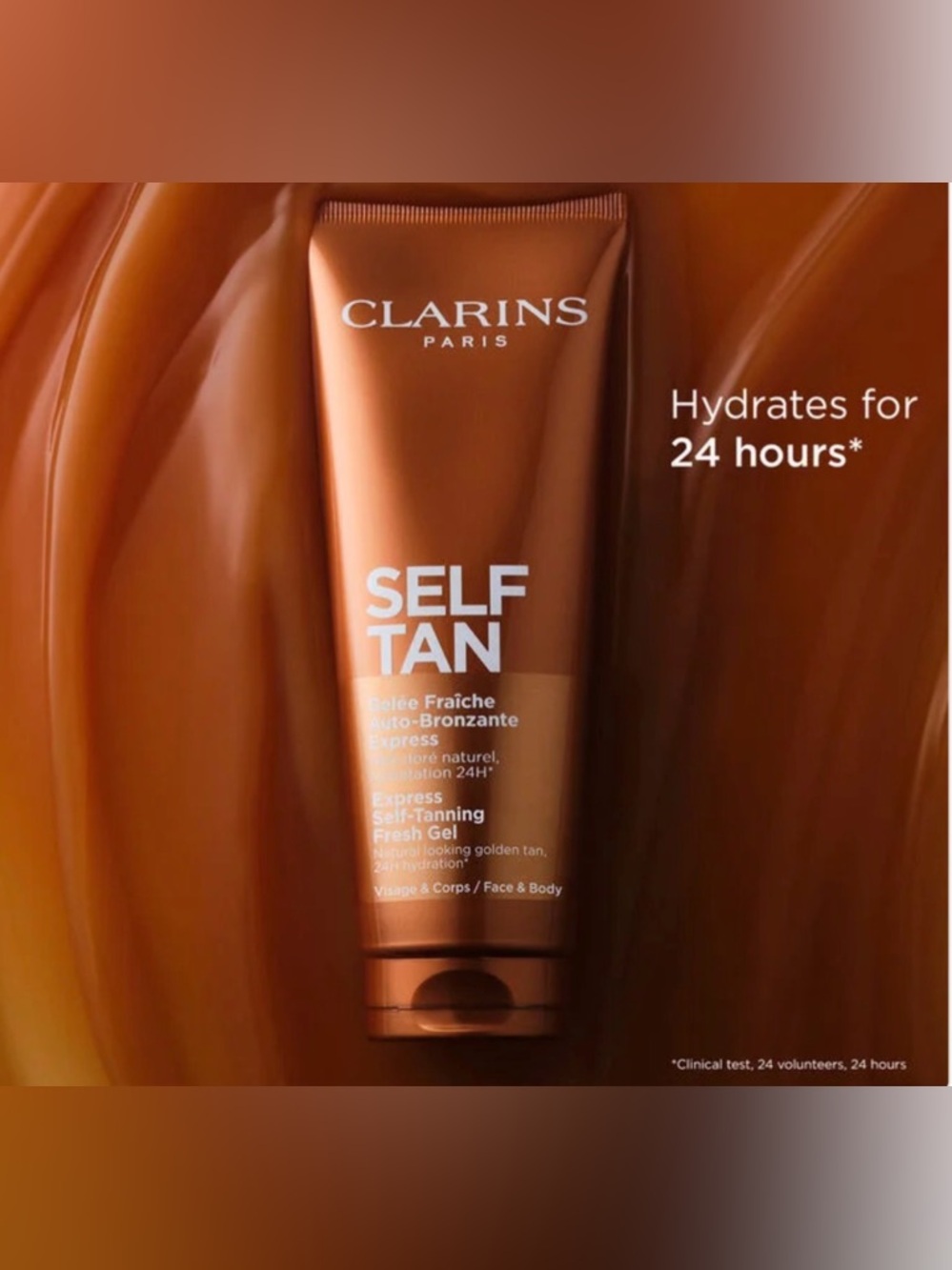 Clarins -  Self-Tanning Gel Face + Body Tanner